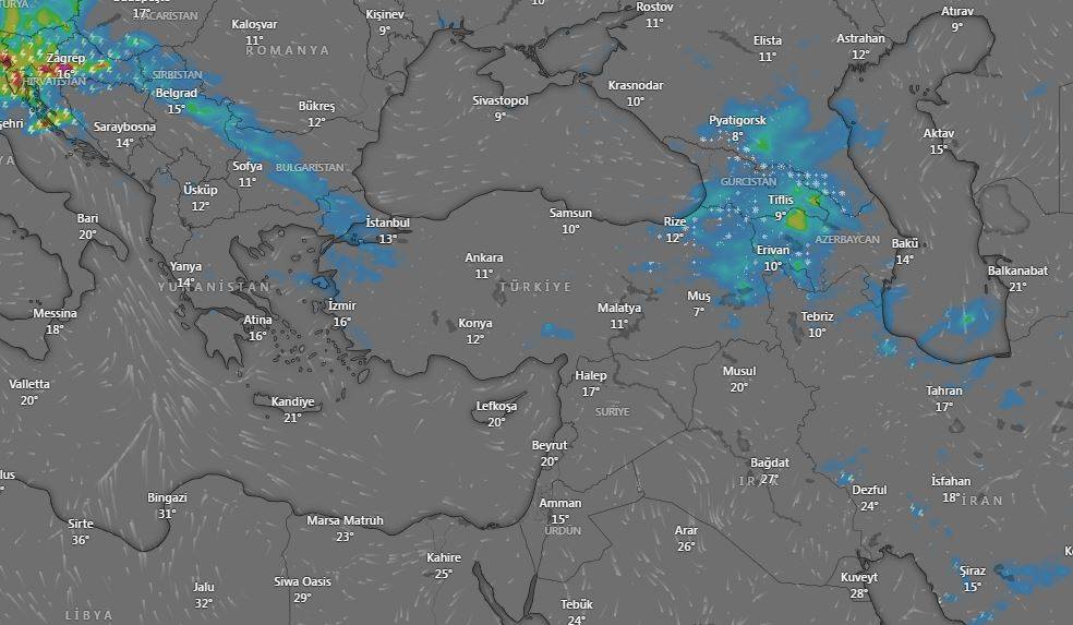 Meteoroloji saat verdi sağanak yağış kuvvetli geliyor! 4 il için uyarı geldi 9